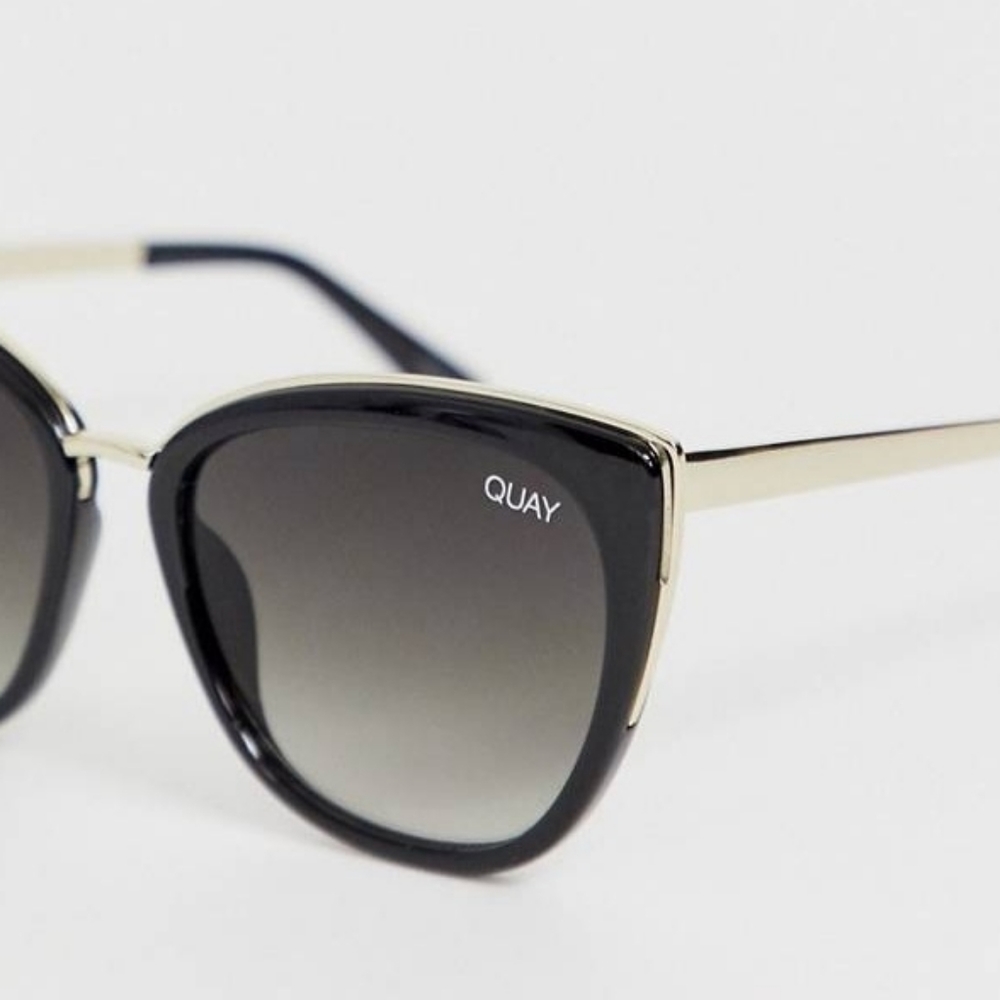 Quay Honey Cat Eye Sun Glasses